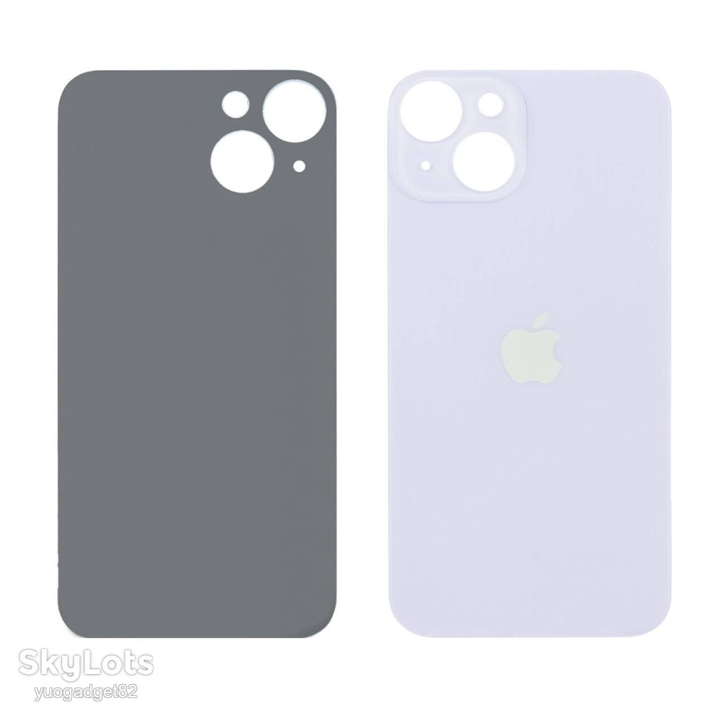 Задня кришка APPLE iPhone 14 Purple  (фіолетова)  (великі отвори) - фото фото фото 0