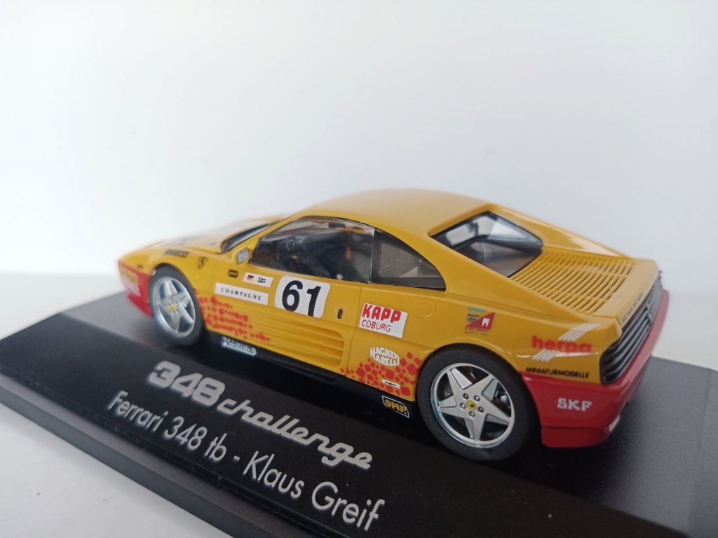 Ferrari 348 tb Challenge Klaus Greif. Herpa. 2442 - фото фото фото 3