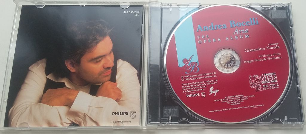 ANDREA BOCELLI Aria - The Opera Album CD Germany - фото фото фото 1