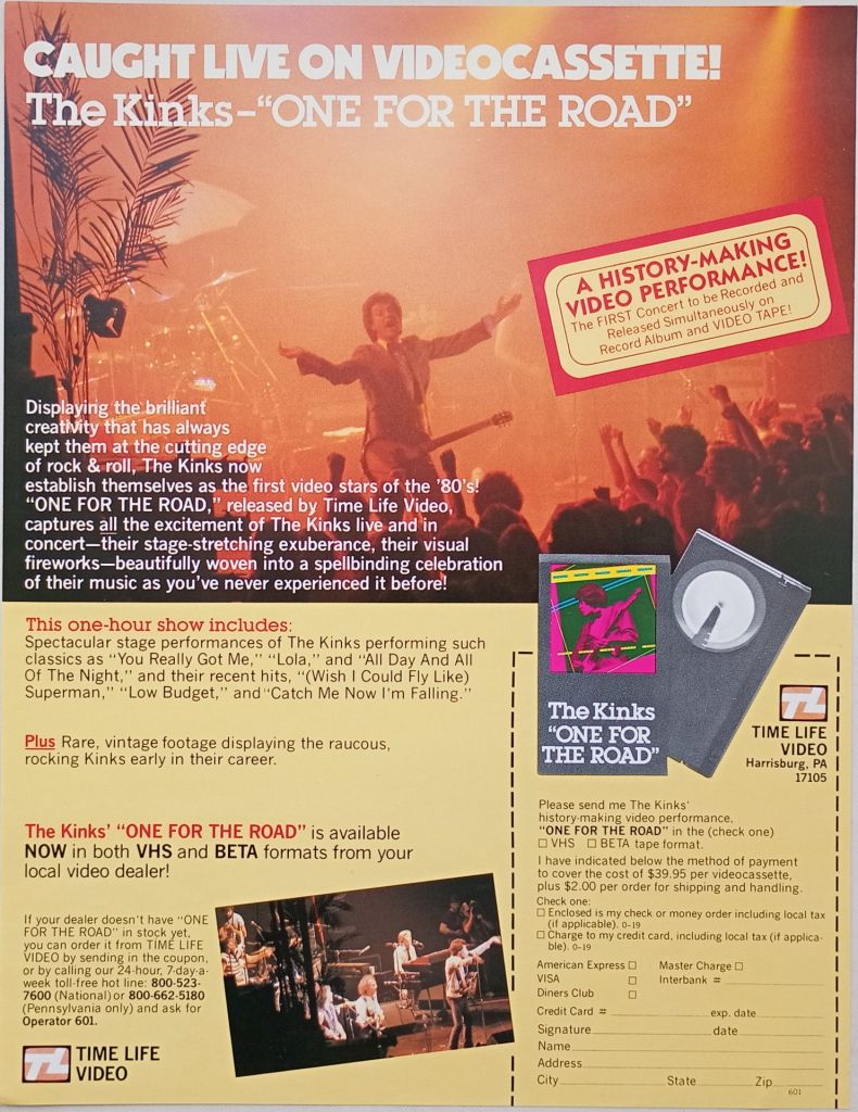 THE KINKS One For The Road 2LP + Poster EX+/EX - фото фото фото 3