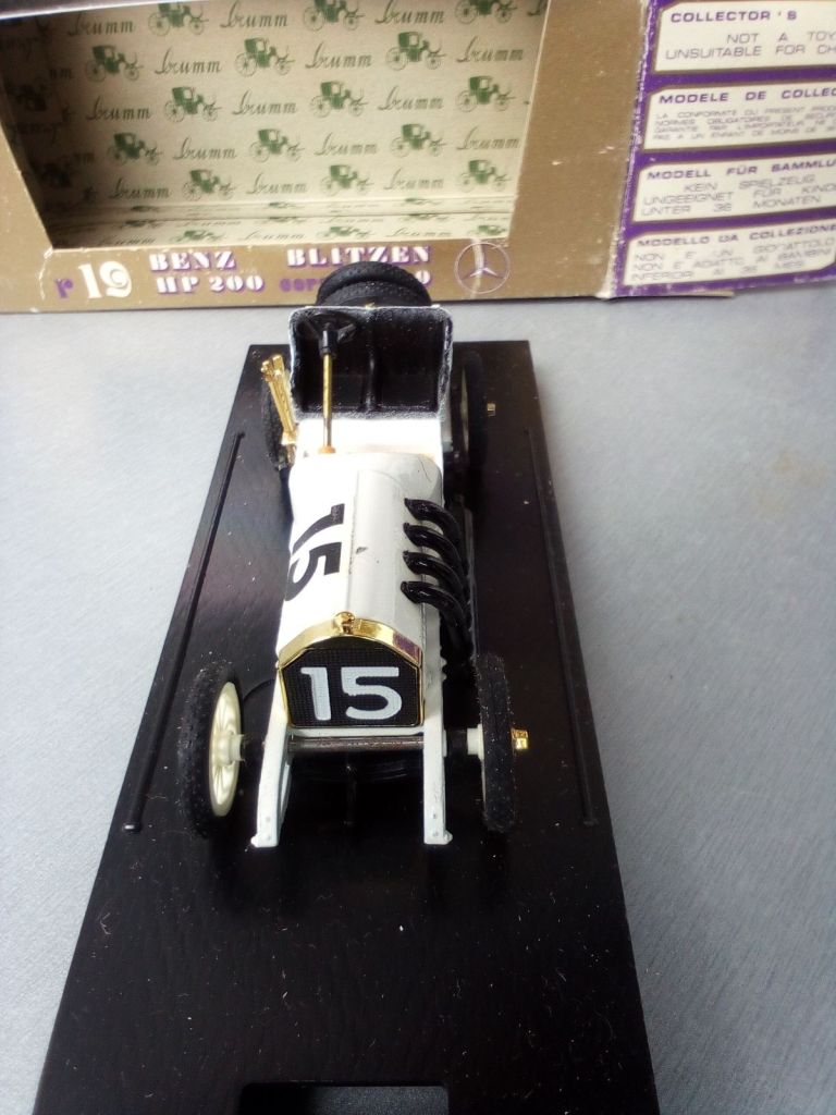 Brumm 1:43 MERCEDES BLITZEN 200 HP Corsa 1909 - фото фото фото 7