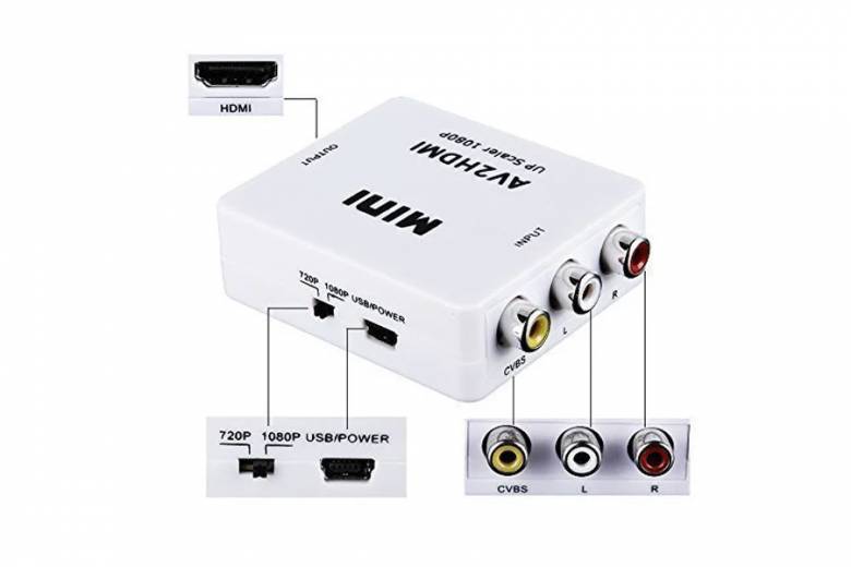 Переходник AV to HDMI Конвертер - фото фото фото 1