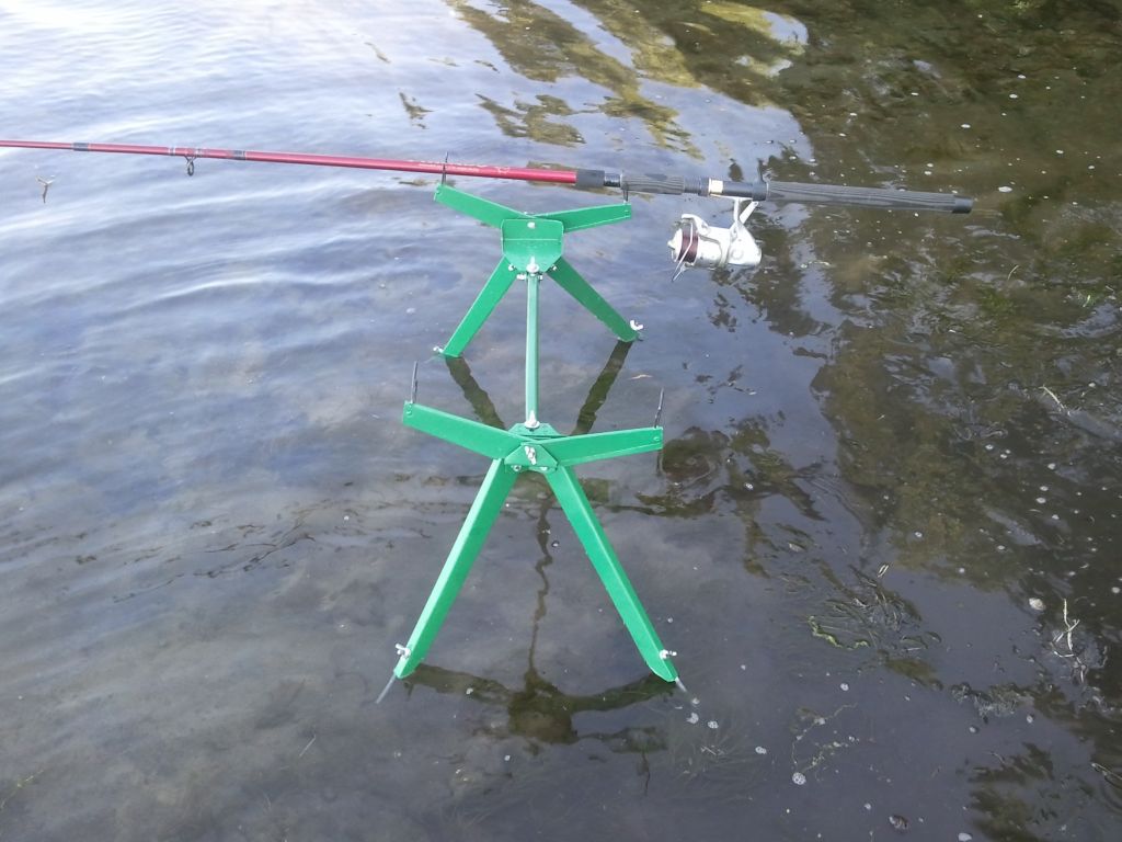 Подставка под 2 удилища донного и поплавочного        (+ видео) - фото фото фото 8