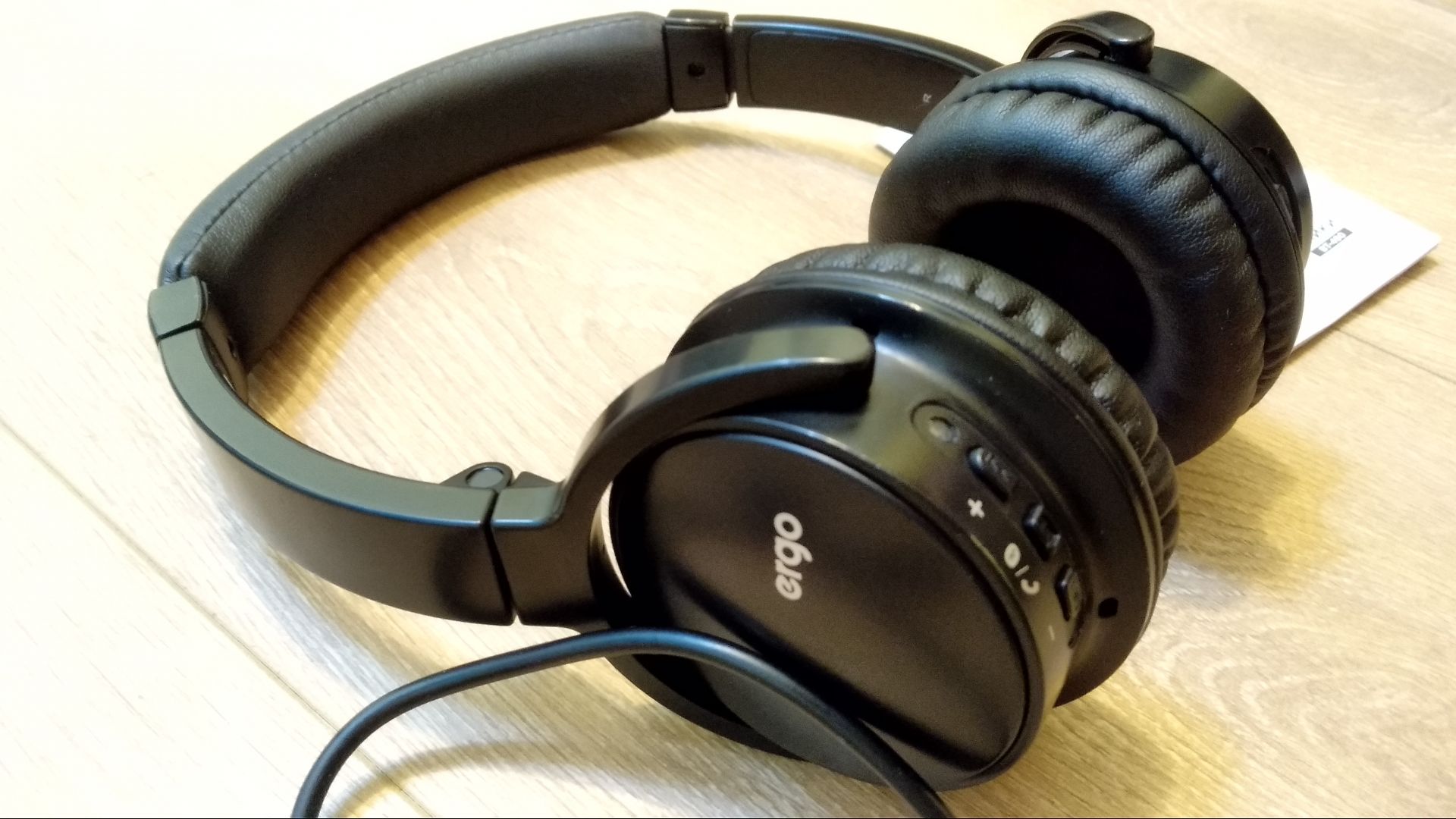 Наушники Bluetooth-гарнитура Ergo BT-490 Black - фото фото фото 1