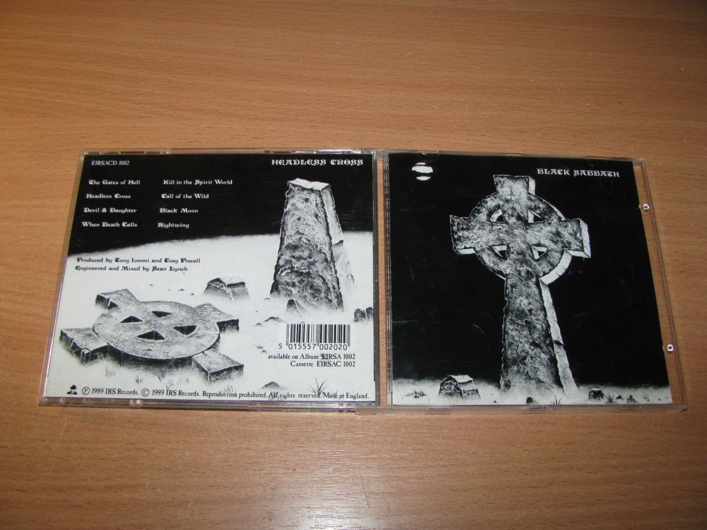 BLACK SABBATH - Headless Cross     (1989 I.R.S. 1st press,UK) - фото фото фото 0