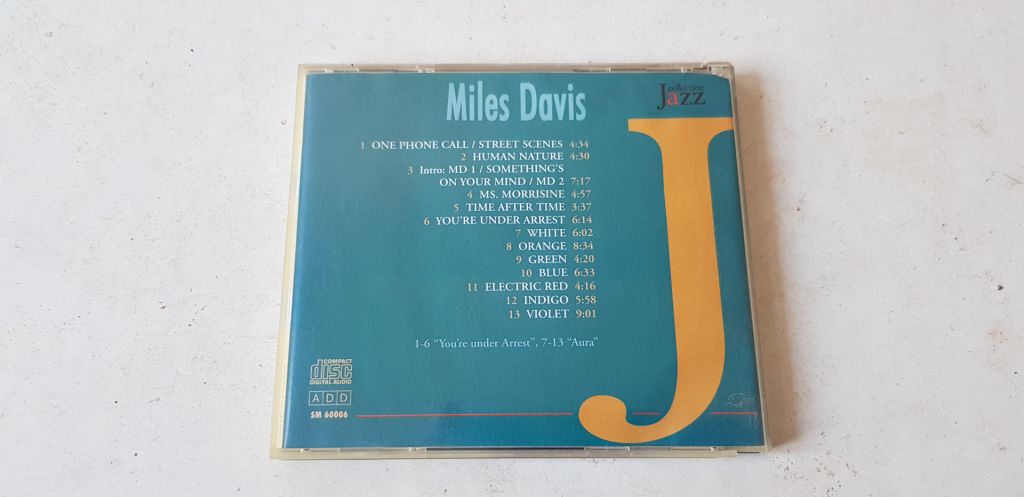 Miles Davis You're Under Arrest/Aura - фото фото фото 1