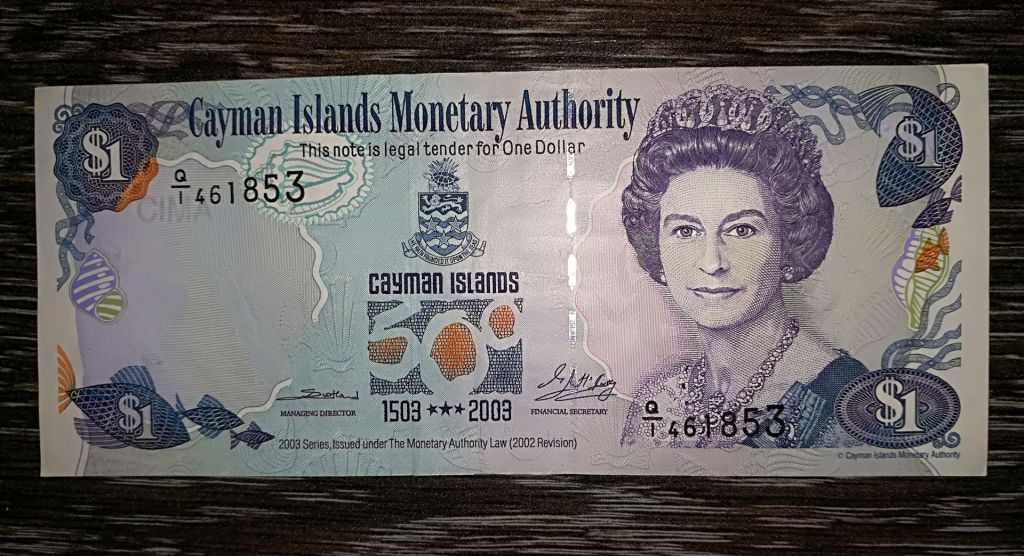 CAYMAN ISLANDS Кайманы 1 доллар 2003 Юбилейка 500-летие. - фото фото фото 2