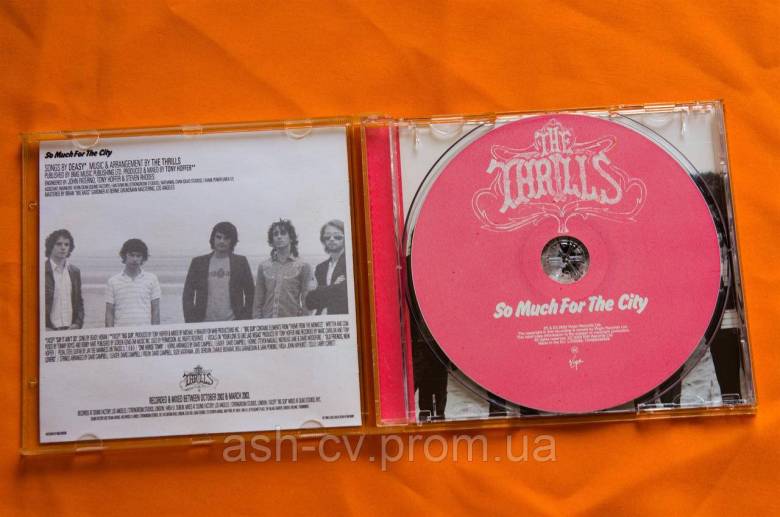 Музичний диск CD. THE THRILLS - So Much For The City - фото фото фото 2