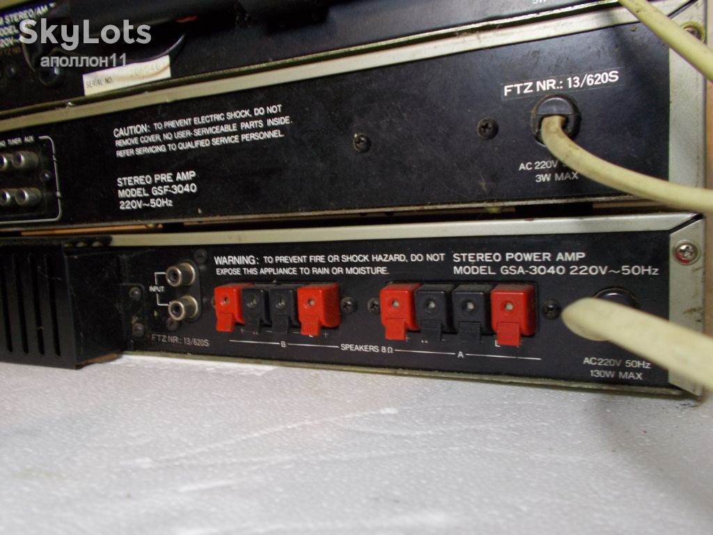 GOLD STAR GSA -3040   PRE 3040  Tuner GST-3040 - фото фото фото 6
