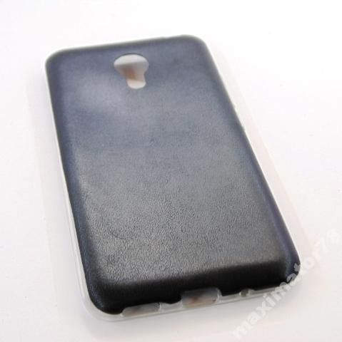 ЧЕХОЛ НАКЛАДКА КОЖА Meizu M2 Note LEATHER CASE - фото фото фото 1