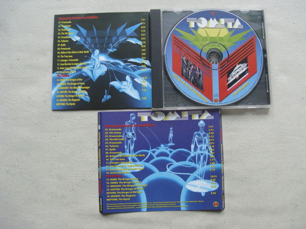 CD Isao Tomita.  Mussorgsky Pictures at an Exhibition.  The Planets. - фото фото фото 4