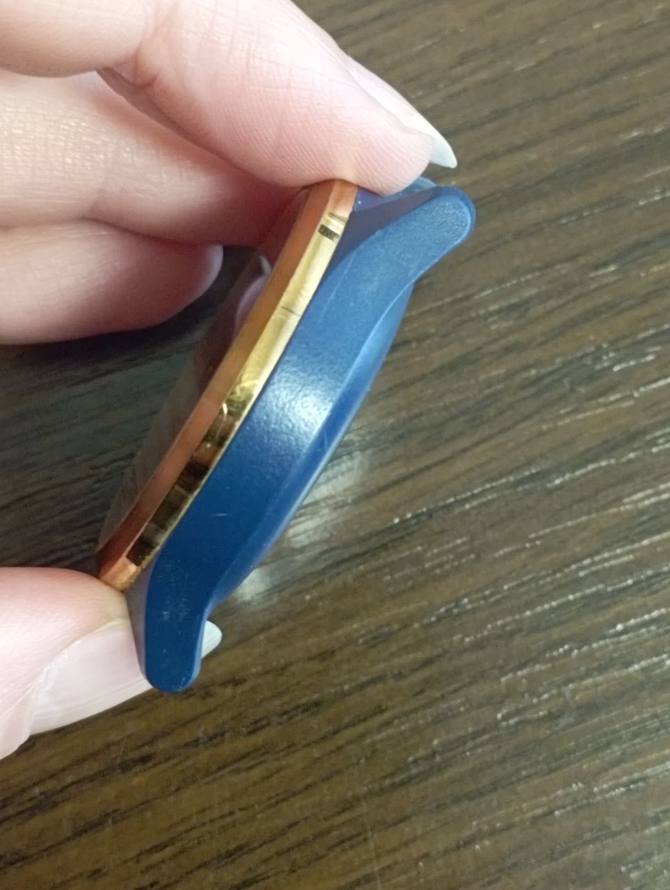 246 Смарт-годинник Garmin Vivomove 3S 39mm Gold/Blue - фото фото фото 3