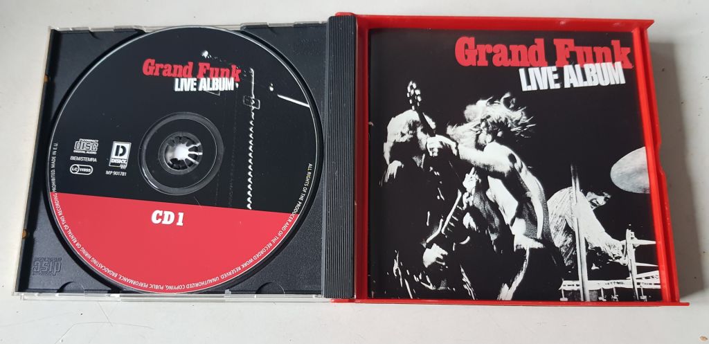 Grand Funk Railroad Live Album 2CD фірмовий - фото фото фото 2