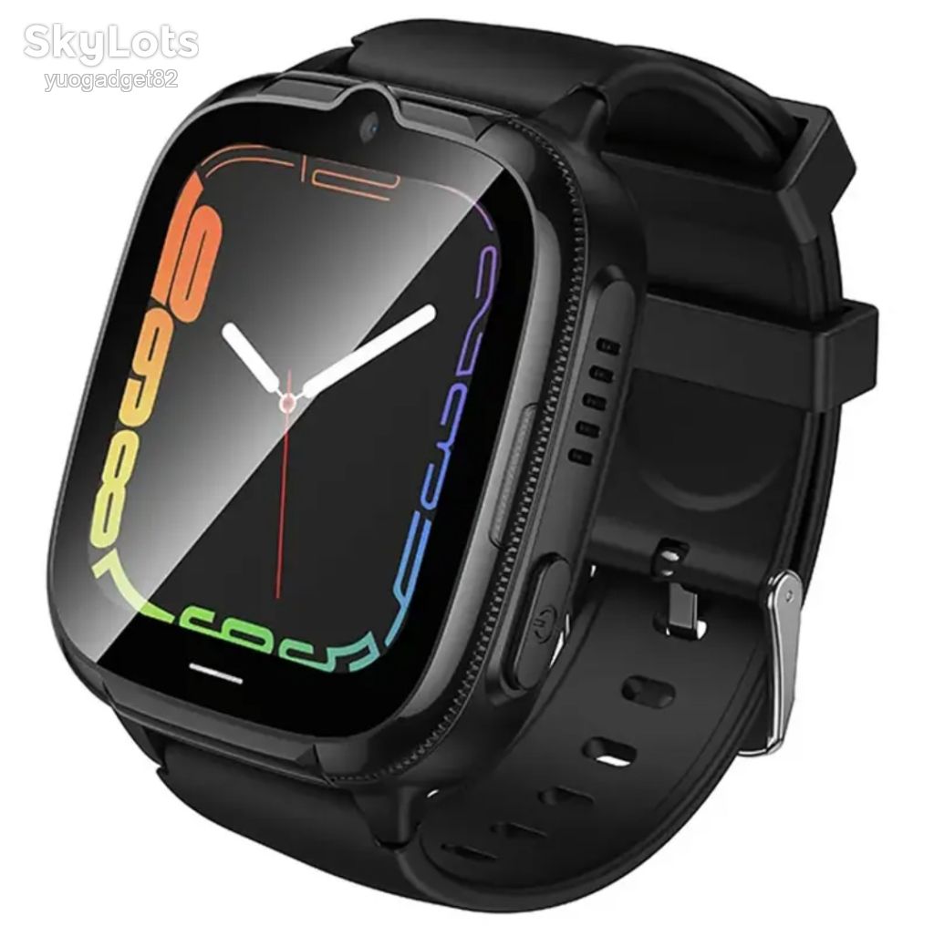 Дитячий cмарт-годинник Hoco Y106 4G with call function  (Black) - фото фото фото 0
