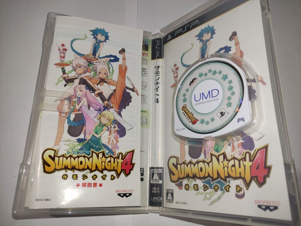 Summon Night 4 PSP Япония Playstation Portable - фото фото фото 1