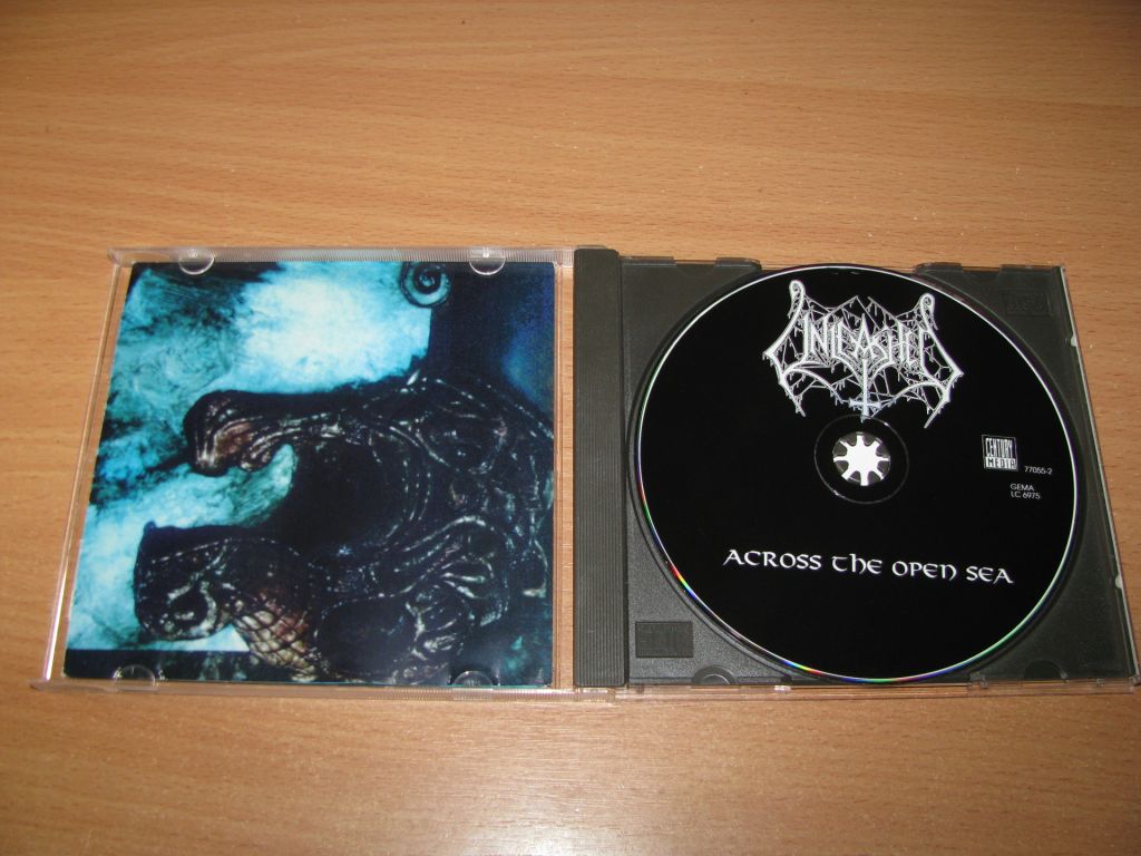 UNLEASHED - Across The Open Sea  (1993 Century Media 1st press) - фото фото фото 1