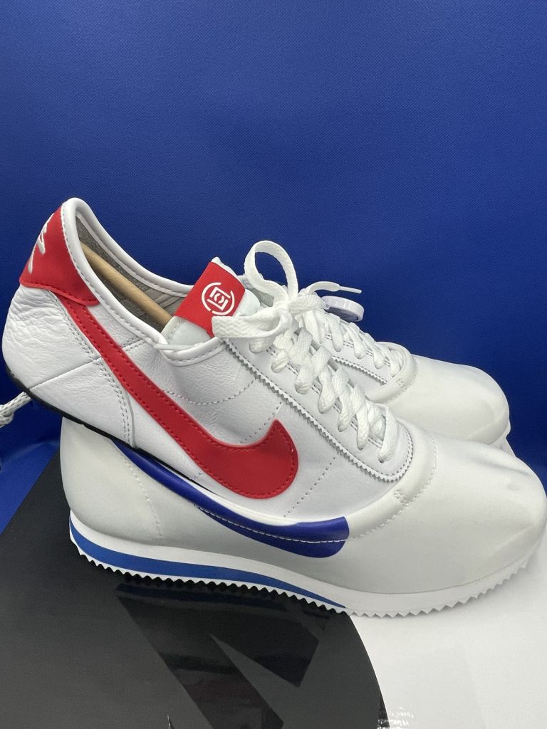 Кроссовки NIKE Cortez x CLOT Forrest Gump  (US 8.5) - фото фото фото 1