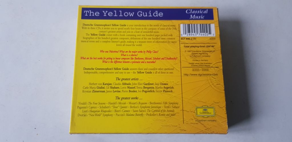 The Yellow Guide Classical Music 3CD фірмовий - фото фото фото 1