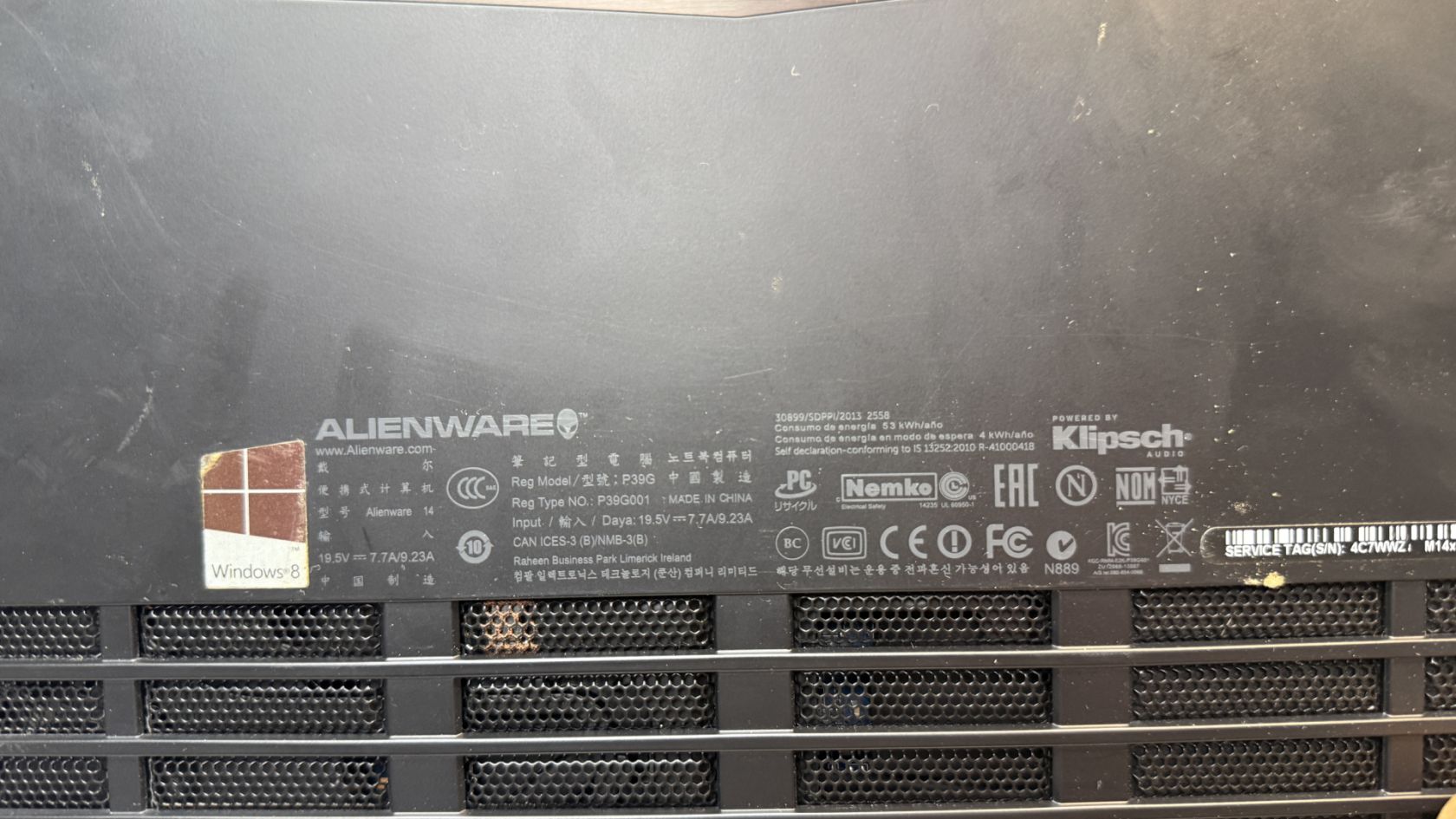 Ноутбук ALIENWARE P18E  Без RAM, без HDD ID-00442 - фото фото фото 7