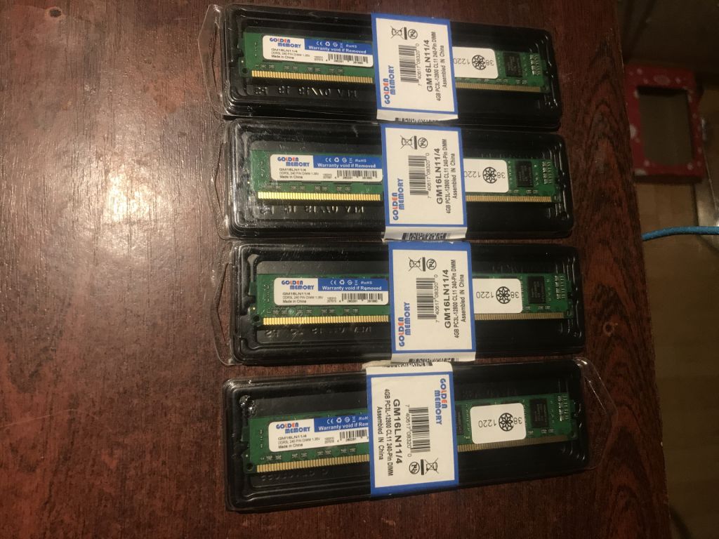 Оперативна пам'ять DDR3L 16Gb 4Х4Gb нова - фото фото фото 0