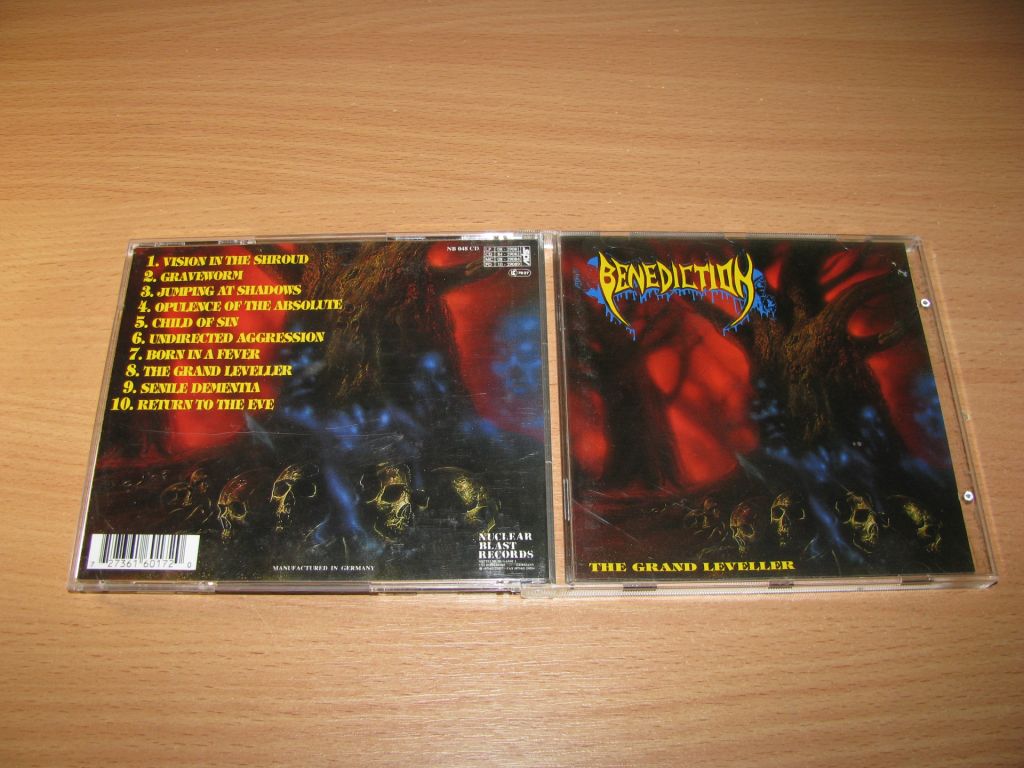 BENEDICTION - The Grand Leveller    (1991 Nuclear Blast 1st press) - фото фото фото 0