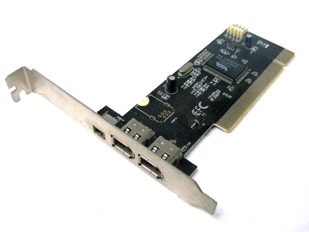 Контролер PCI to Firewire  (IEEE 1394) 2+1port VIA, б/у - фото фото фото 1