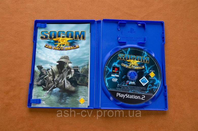 Диск для Playstation 2, гра SOCOM US Navy SEALs - фото фото фото 4