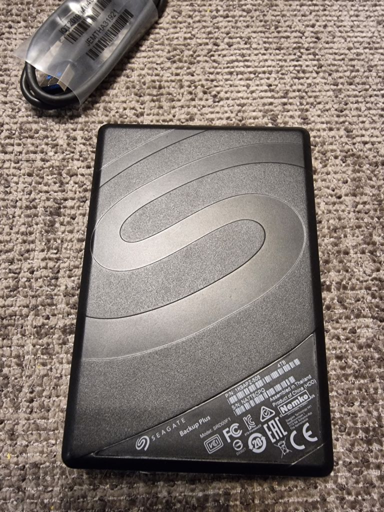 Внешний жесткий диск 4TB Seagate Backup Plus Portable 2.5 USB 3.0 Blue - фото фото фото 1