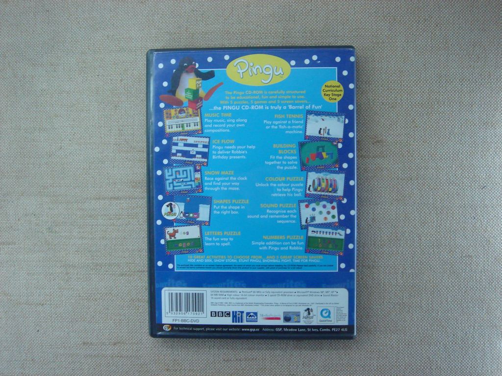 Гра CD PC Pingu: A Barrel of Fun! EN Ліцензійна версія. - фото фото фото 6