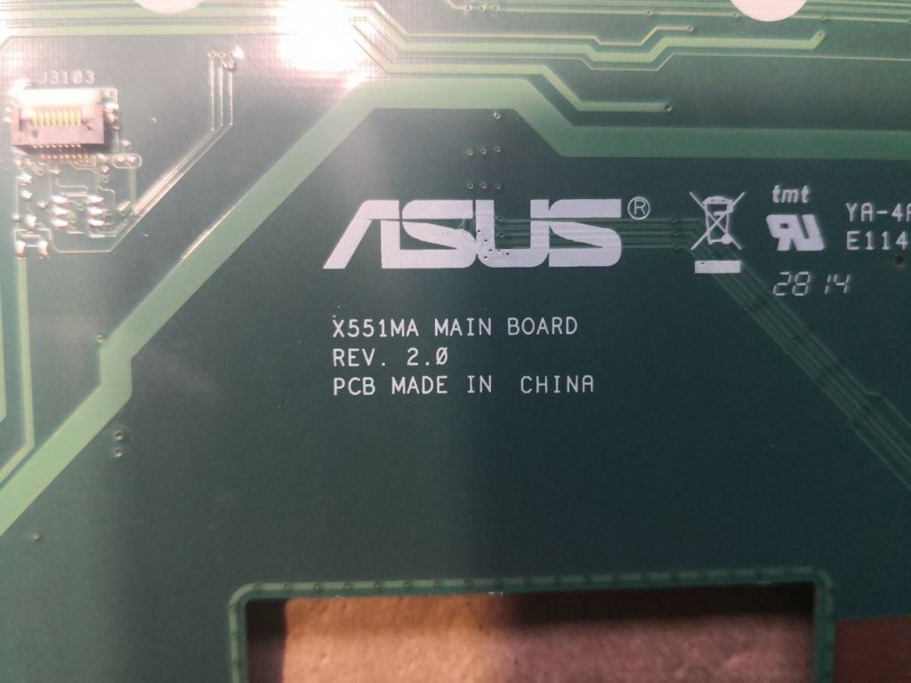 Материнська плата ноутбука ASUS X551MA N2830 - фото фото фото 1