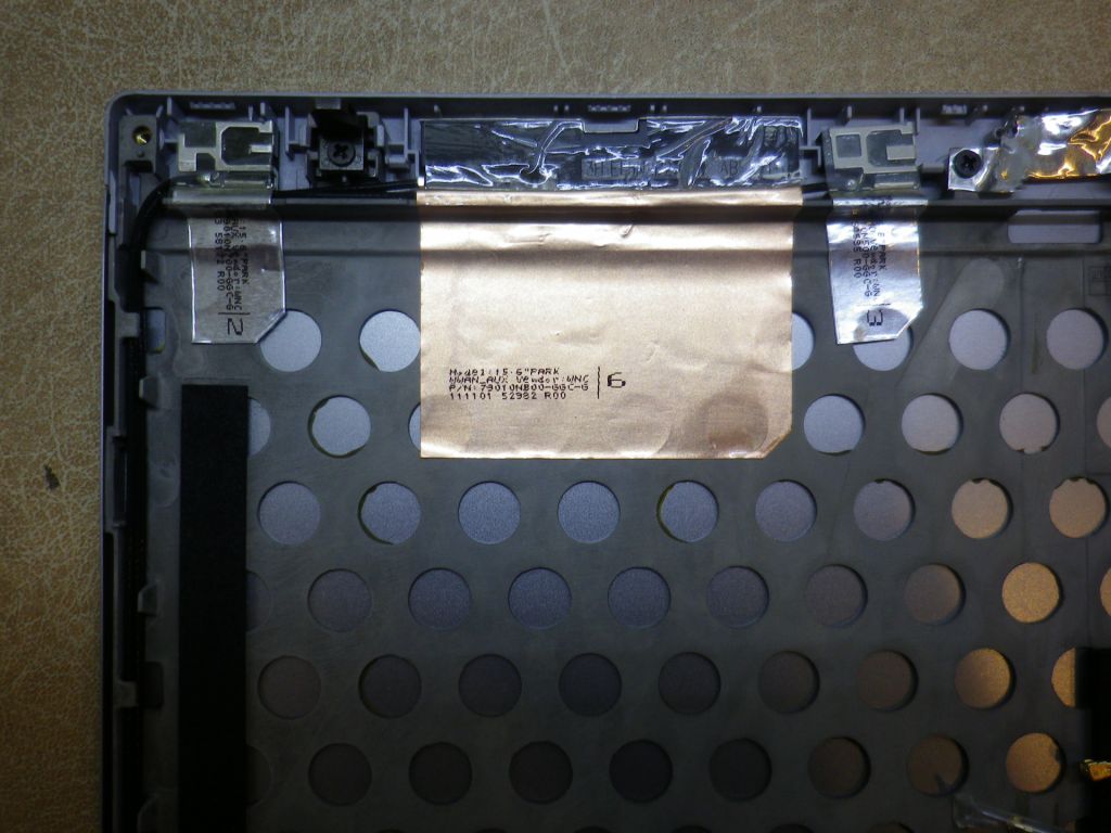 Б/У Кришка матриці без рамки на HP EliteBook 8560p - фото фото фото 2
