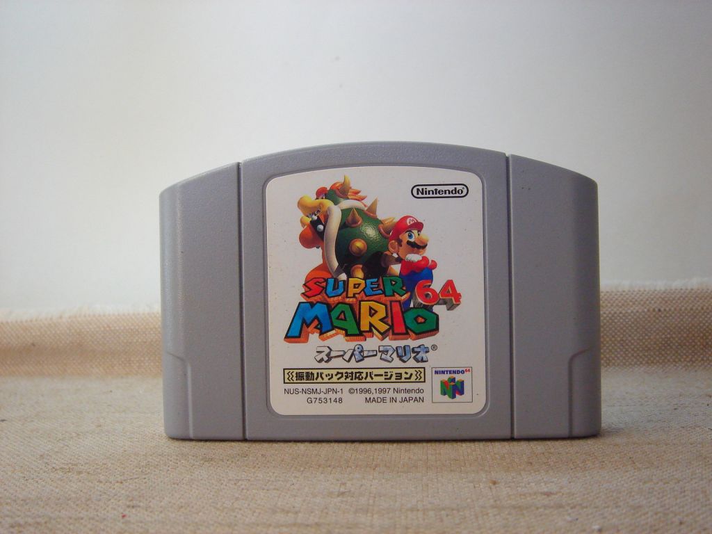 Гра картридж N64 Super Mario 64 JP - фото фото фото 0