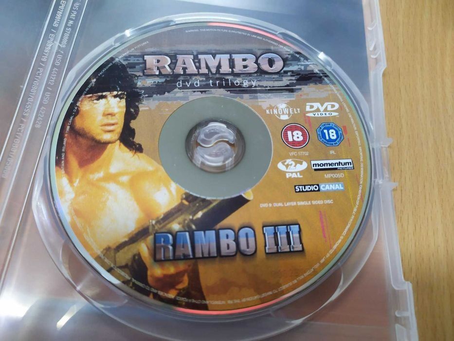 Фирменный диск DVD-9 RAMBO III Рембо 3 - фото фото фото 2
