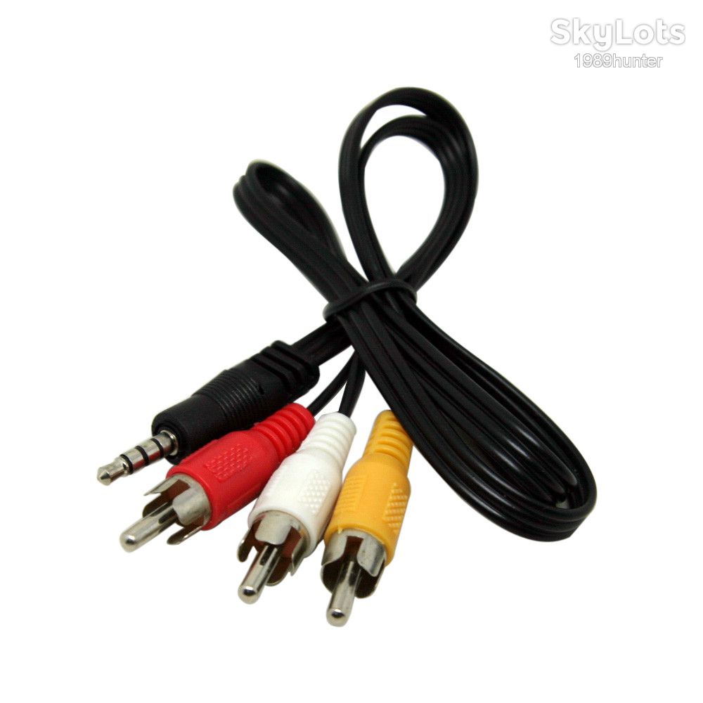 Кабель 3RCA- mini Jack 3.5 4C 1.5 м - фото фото фото 1