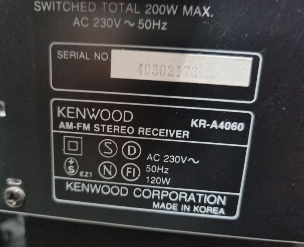 Ресівер Kenwood KR-A 4060 - фото фото фото 7