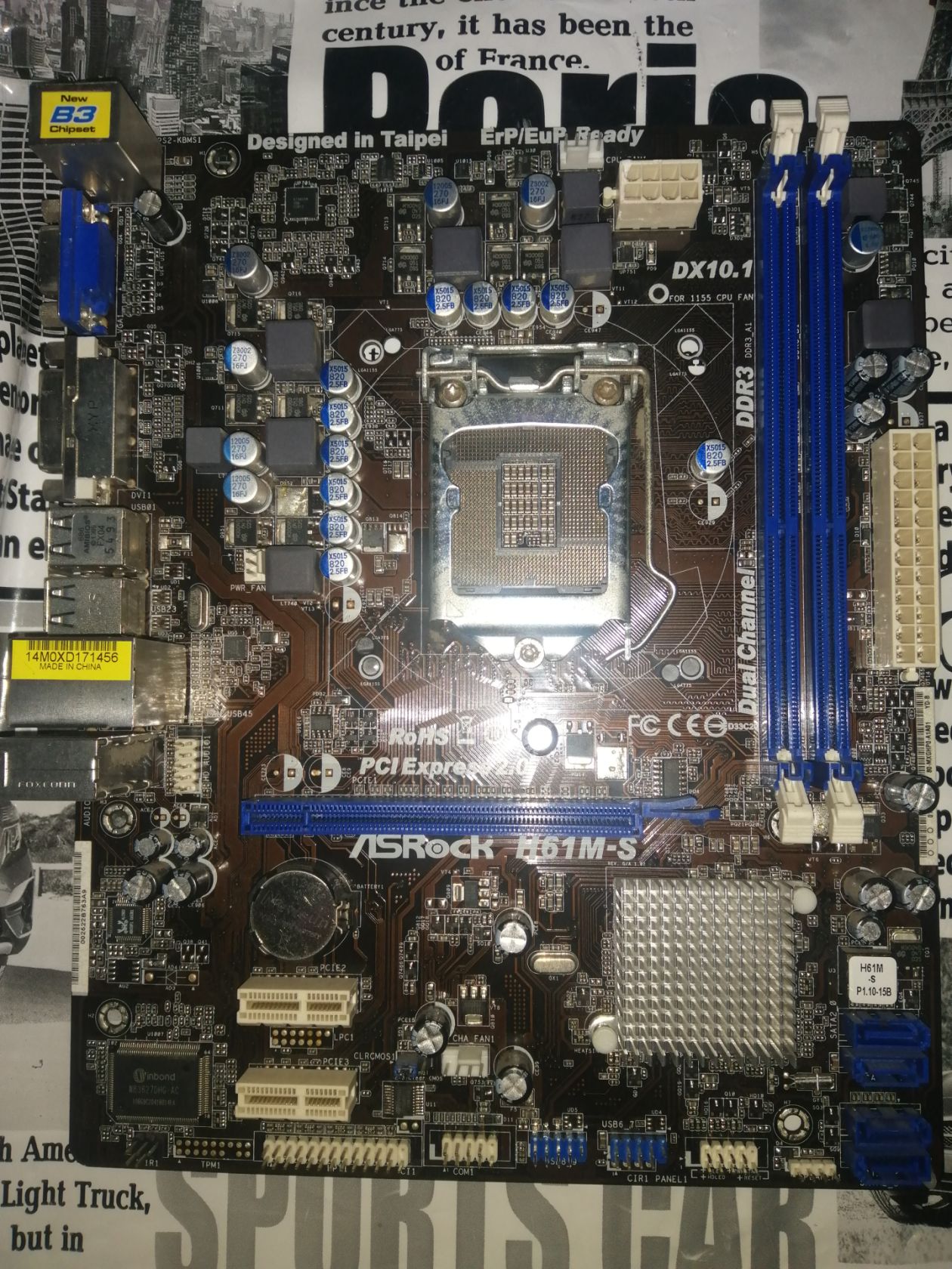 ASRock H16M-S + Core i3-2120 3,3GHz - фото фото фото 2