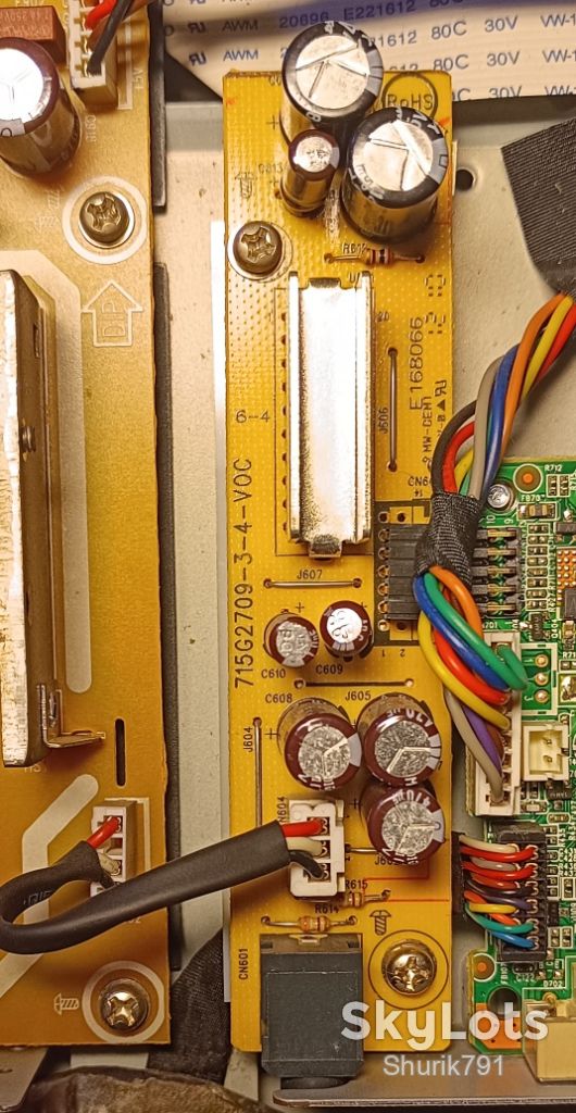Аудио плата 715G2709-3-4-VOC для монитора NEC MultiSync LCD175VXM+ 175M - фото фото фото 0