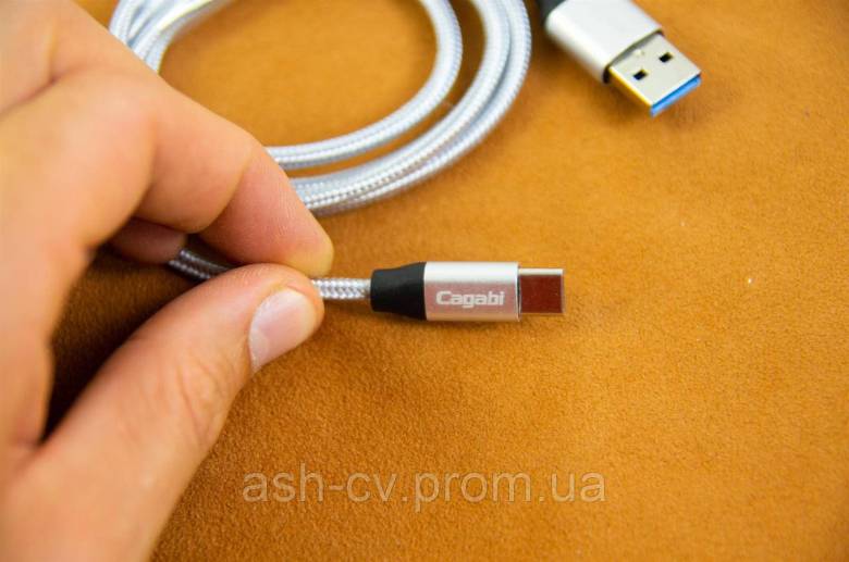 Кабель високої якості Cagabi Type-C - фото фото фото 2