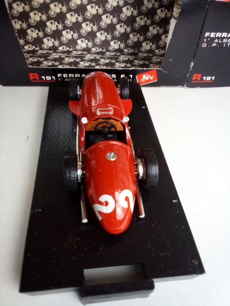 Brumm FERRARI 375 GRAND PRIX ITALIA FORMULE 1 1951 ALBERTO ASCARI 1/43 - фото фото фото 7