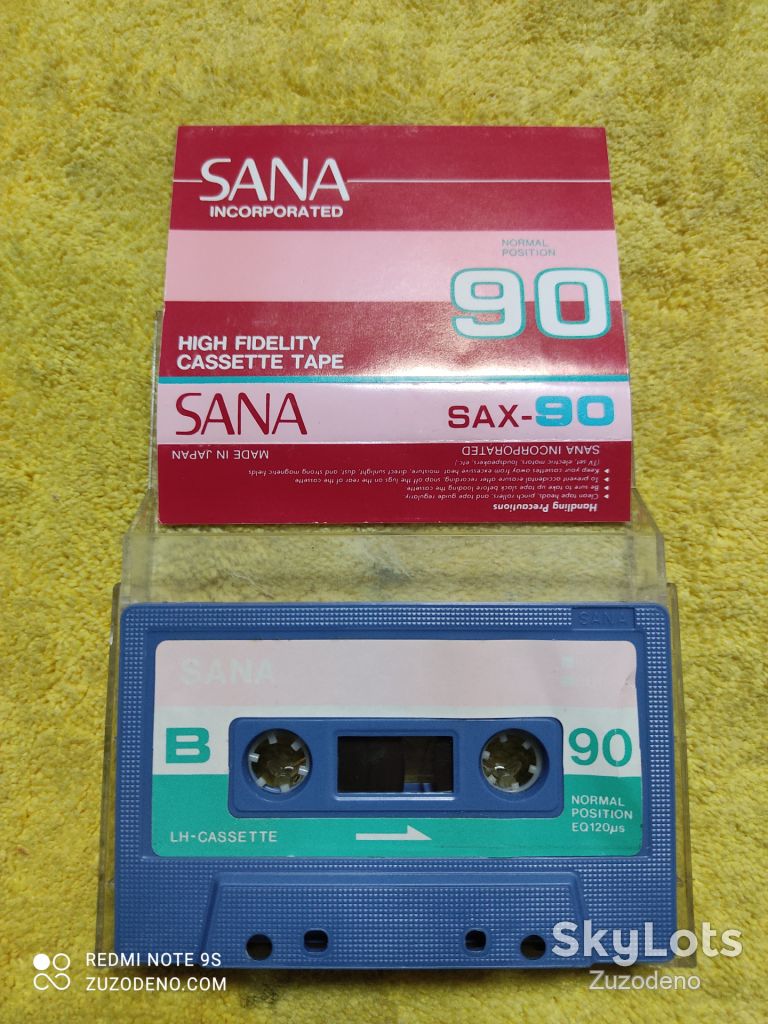 Б/У Аудио кассета SANA SAX-90 - фото фото фото 2