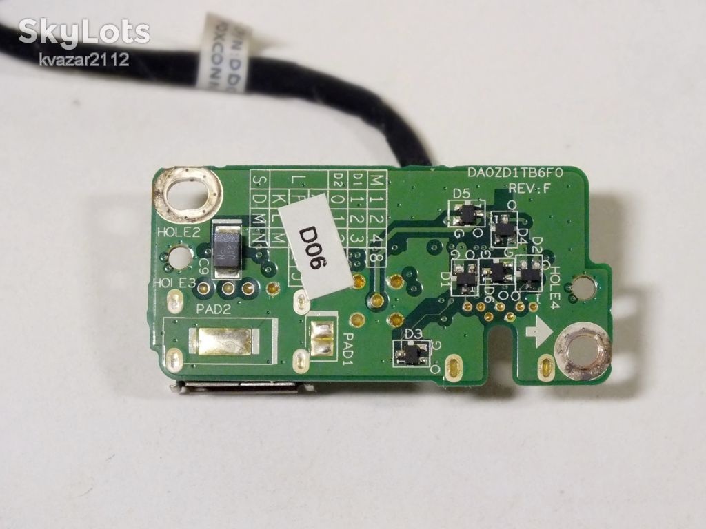 Шлейф + плата дополнительных USB ноутбука ACER ASPIRE 5920G - фото фото фото 1