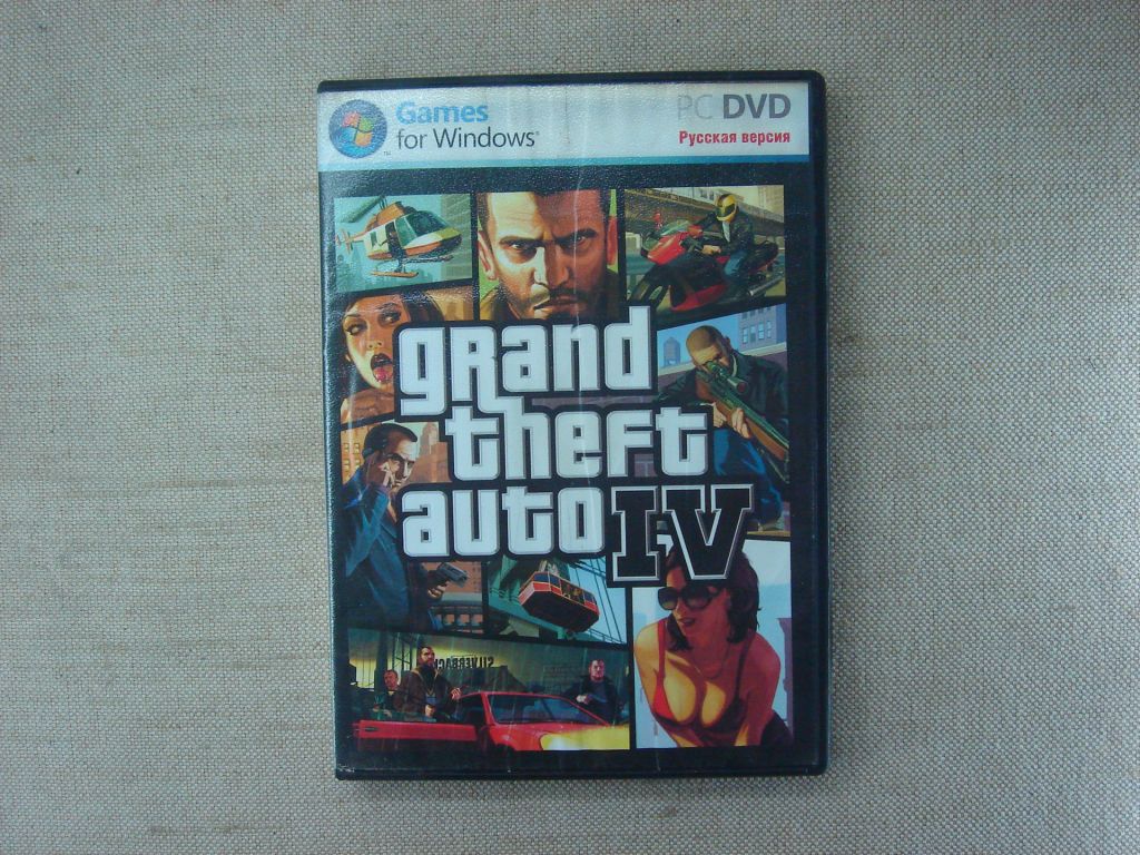 Гра 2DVD PC Grand Theft Auto IV   (GTA IV) RU/EN - фото фото фото 0