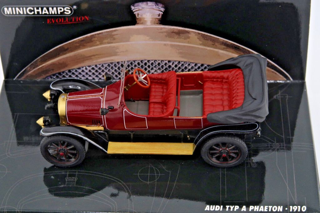 1:43 Minichamps Audi Typ A Phaeton 1910 - фото фото фото 1