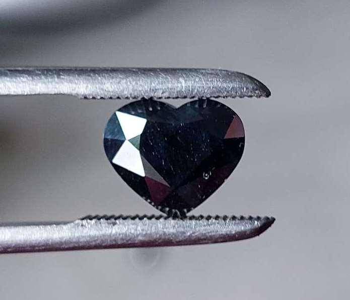 Сапфир сердце 3.97 Ct  10.8 X 9.1 X 4.6 mm - фото фото фото 4