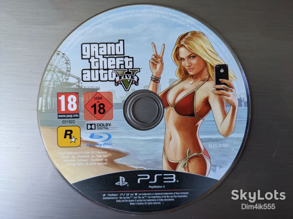 Диск Grand Theft Auto V для Sony PlayStation 3 - фото фото фото 0