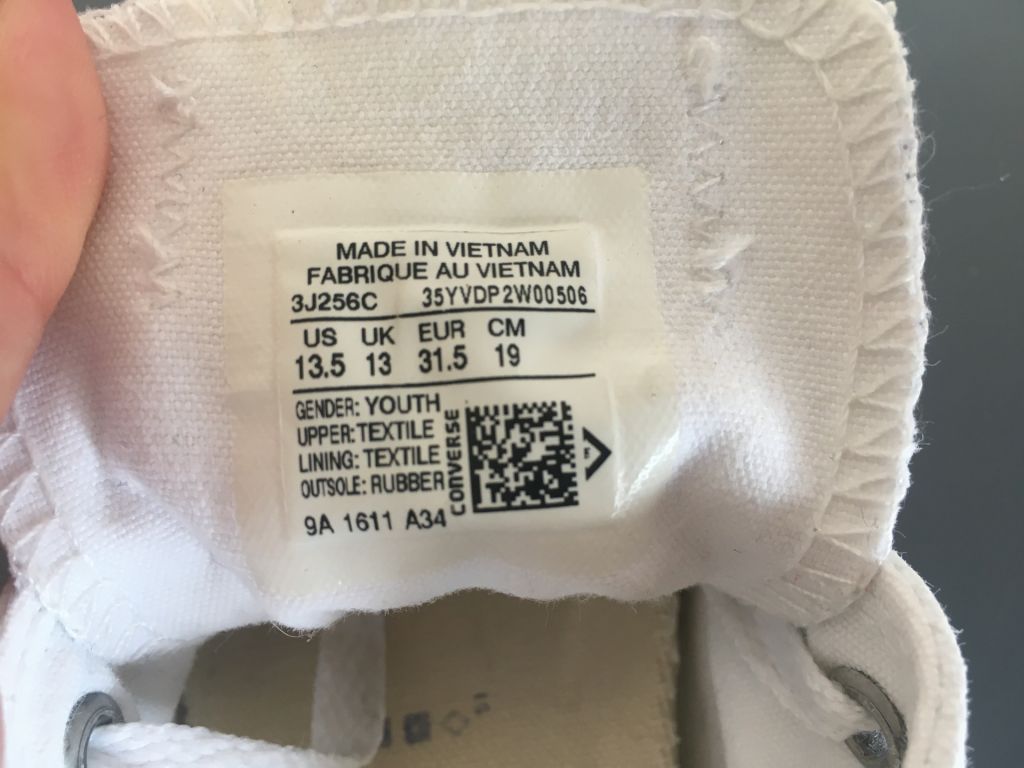 Кеды Converse All Star,р.31,5,оригинал - фото фото фото 4