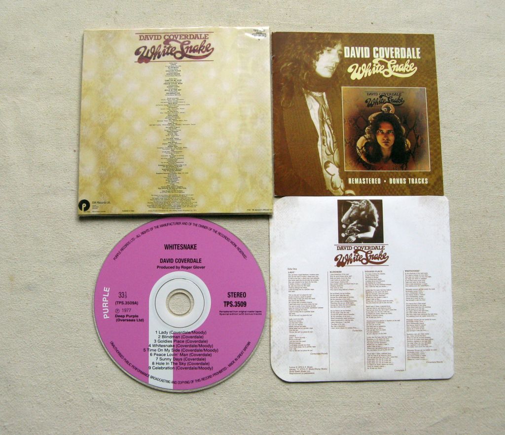 CDLP Deep Purple Family. Whitesnake. David Coverdale. 1977. - фото фото фото 3