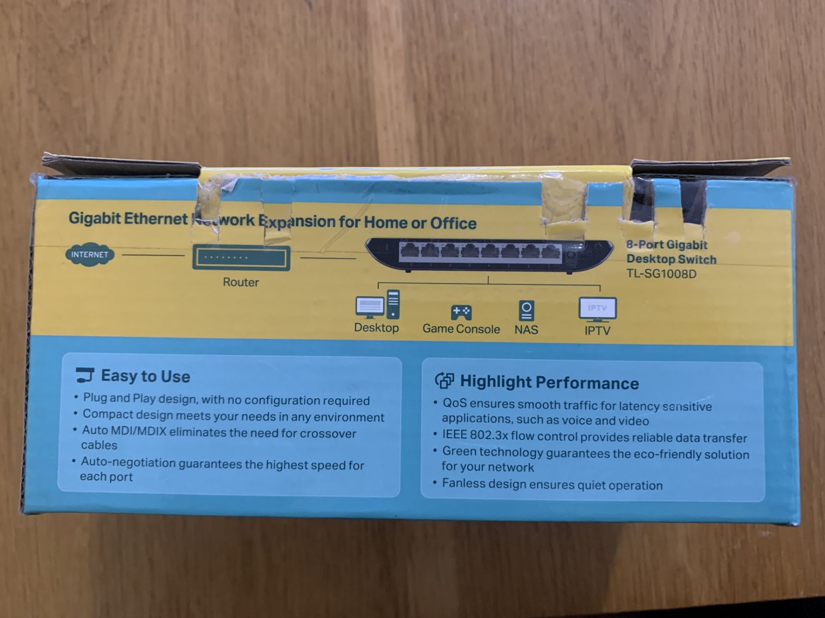 Комутатор TP-LINK TL-SG1008D 8*1Гбіт/с - фото фото фото 1