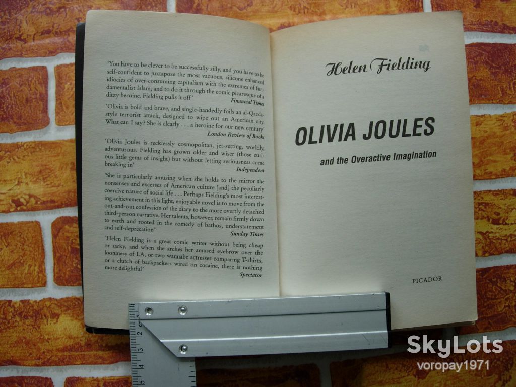 Helen Fielding "Olivia Joules and the Overactive Imagination" (англ.) - фото фото фото 4