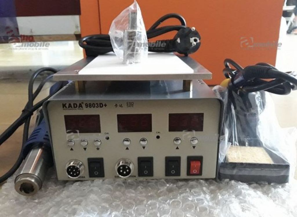 Паяльная станция 3 в 1: Фен, паяльник+ Вакуумный сепаратор Kada 9803D+ Гарантия! - фото фото фото 0